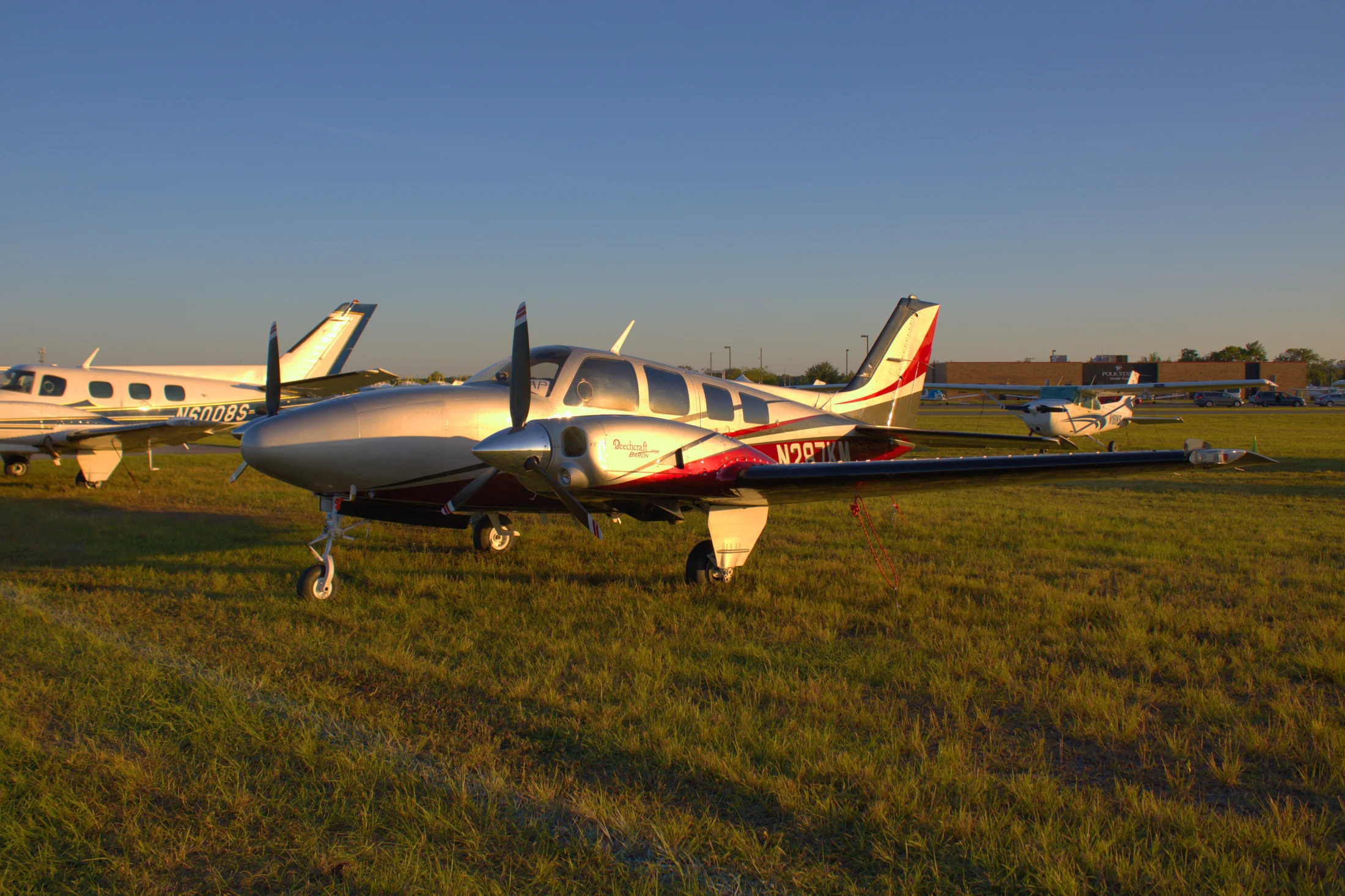 Beechcraft Baron 58P reference photograph